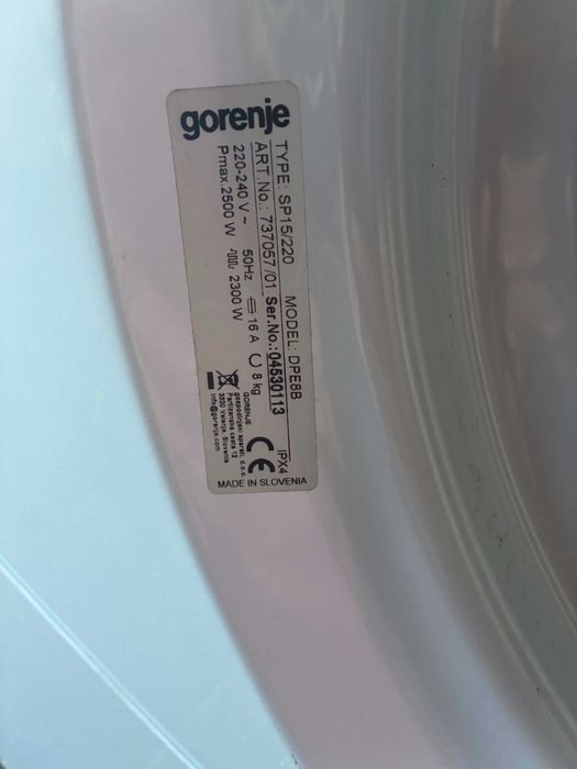 Suszarka gorenje