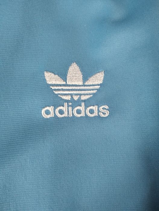 Bluza dresowa Adidas adicolor firebird błękitna