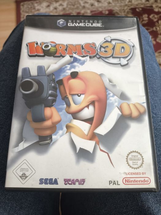 Worms 3D gamecube oryginalna pal wersja Szamotuły •