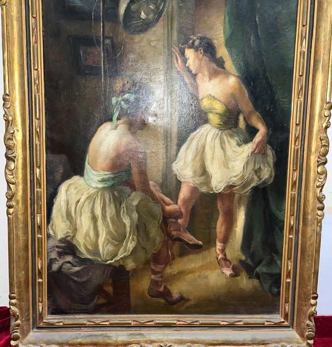 Obraz olejny Francesco Ribera 1952 r.