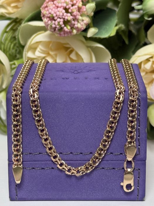 Золотая цепочка 55см