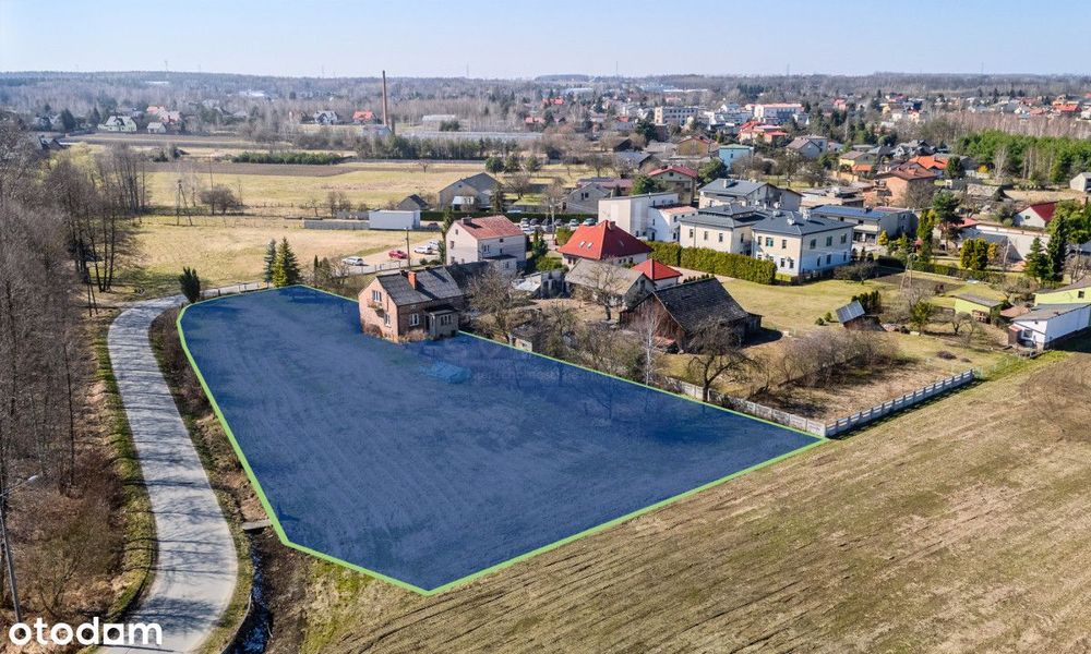 dom z dużą działką 4104m2 / gm. Kłomnice