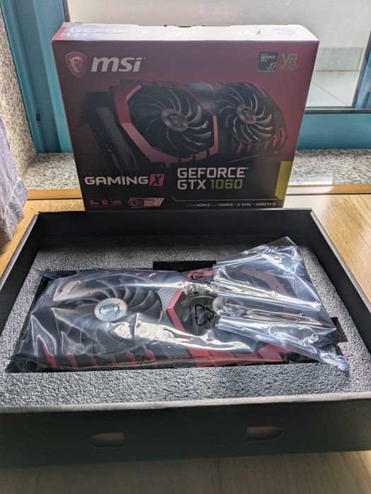 MSI geForce GTX 1060 Gaming X 6G GDDR5 C/Caixa Original
