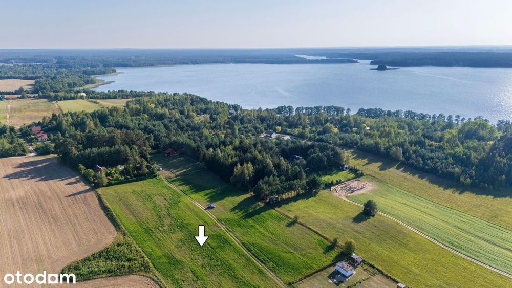 Działka rekreacyjna w Linowie - jez. Sasek Wielki