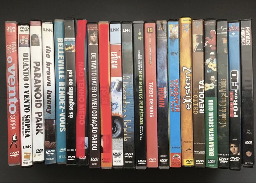 Grande lote de cinema indie, alternativo, europeu, premiado, etc