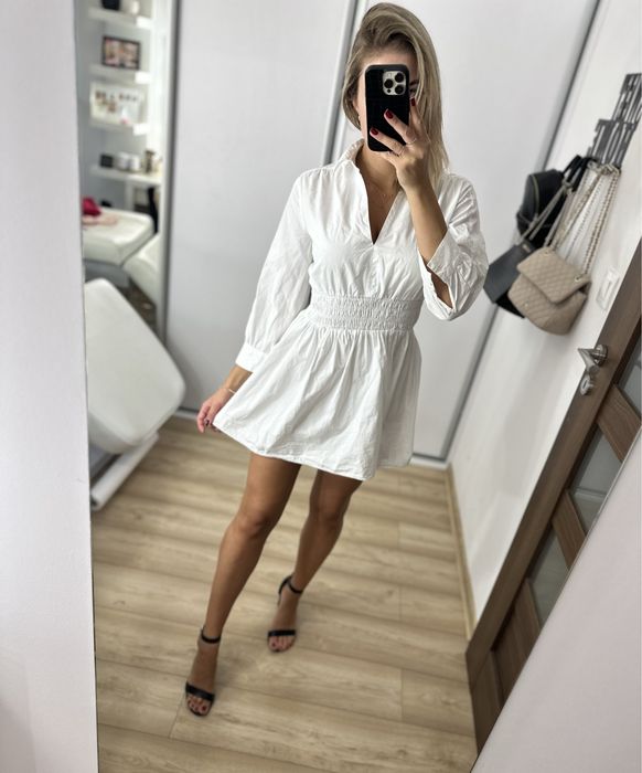 Sukienka zara biala
