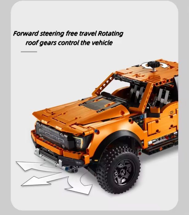 Lego 1в1 Technic Ford F-150 Raptor 1379 деталей конструктор пикап