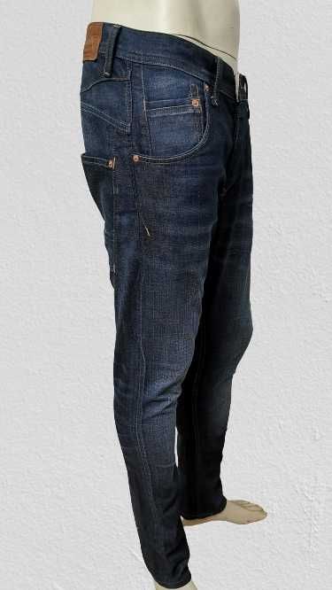 RIVER ISLAND Skinny Tapered - Męskie Spodnie Jeansowe 30/32 j. Nowe