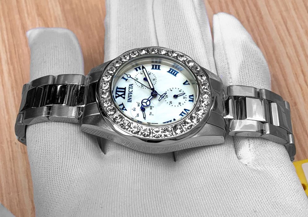 Жіночий годинник Invicta Angel 28463 Mother of Pearl 38 mm. WR 100 MT.