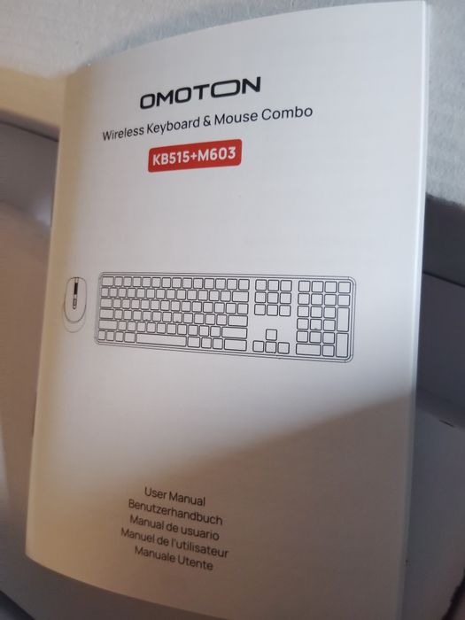 Klawiatura pełnowymiarowa solidna plus mysz bluetooth