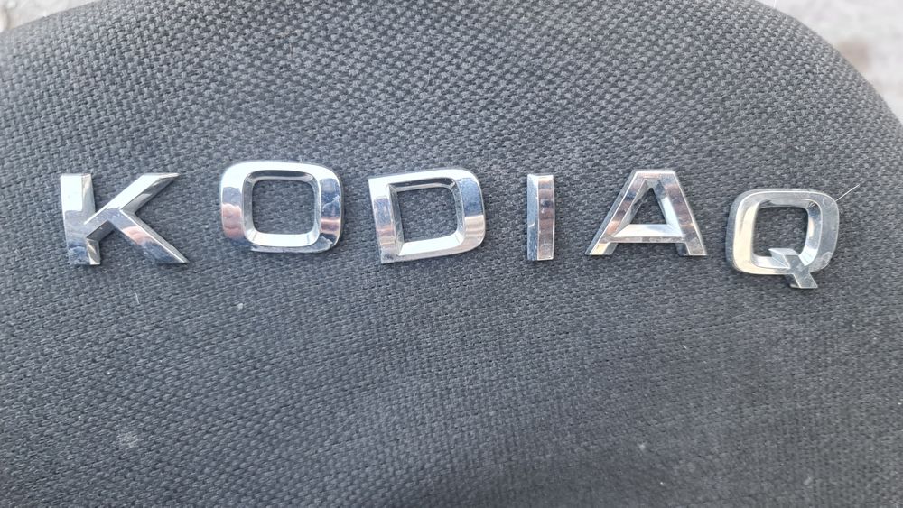Шильдик, надпись, буквы skoda kodiac шкода кодиак: 250 грн. - Наклейки ...