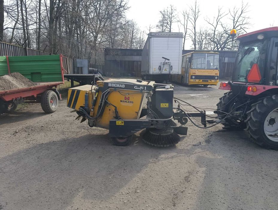 Zamiatarka elewatorowa AEBI Schmidt BEMAB G1 jak Broddway Talex Pronar ZMC własna hydraulika napęd z WOM