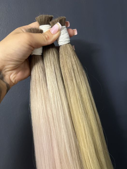 naturalne włosy słowiańskie lux poziom od 1 do 10 60 70 cm geste konce