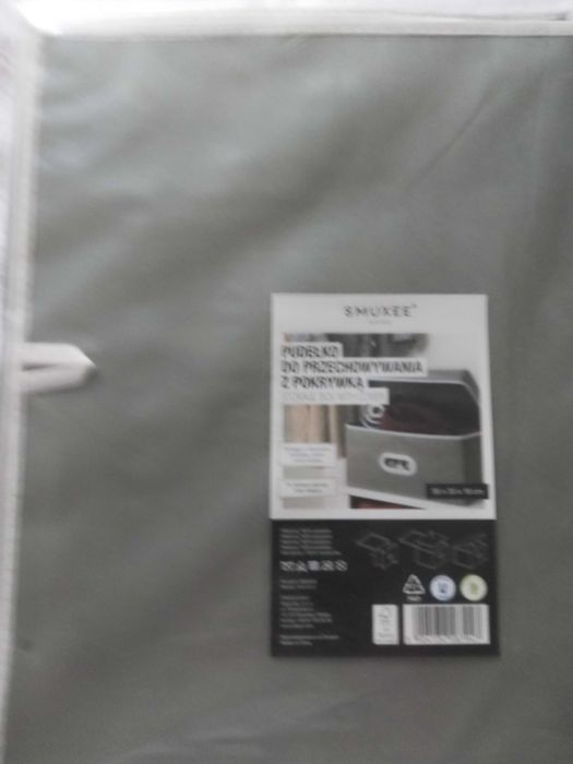 Pudełko do przechowywania, składane. Smukee.