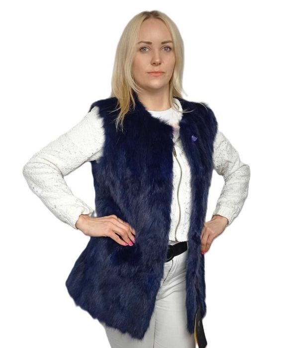 KAMIZELKA - Lis farbowany