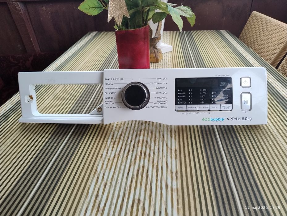 Programator pralki Samsung Eco Bubble VRTplus 8 kg panel sterowania