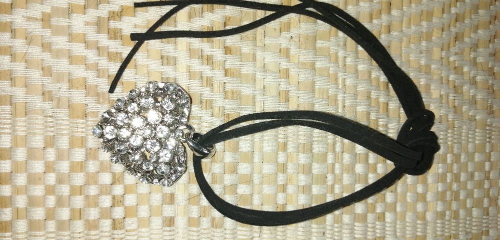 WISIOR ażurowe serce 4x2 cm