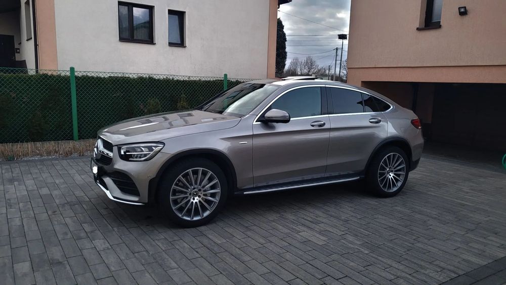 Mercedes-Benz GLC Coupe   AMG ,  bogata wersja Exclusiv, gwarancja do czerwca