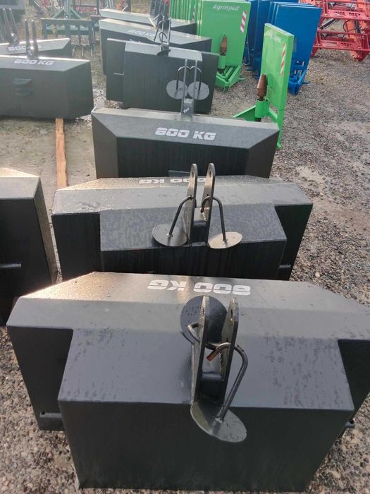 Balast Obciążnik Metal Technik 200 - 1500 kg na TUZ kat 2/3 Dostawa