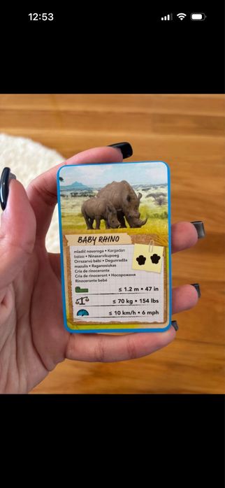 brinquedo playmobil rinoceronte