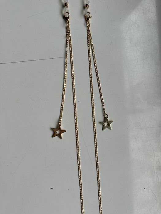 Łańcuszek do okularów gwiazdy