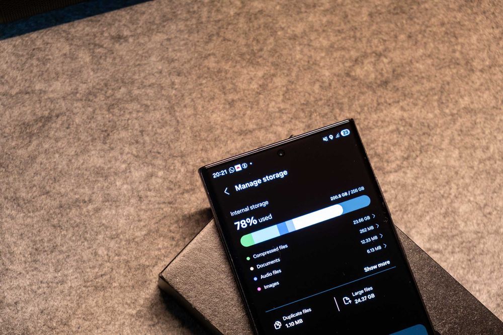 Samsung Galaxy S23 Ultra 5G – 256GB – Como Novo, Fatura e Garantia