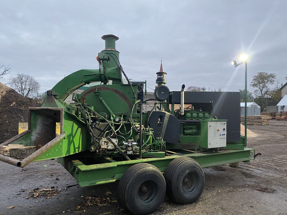 Rębak tarczowy spalinowy