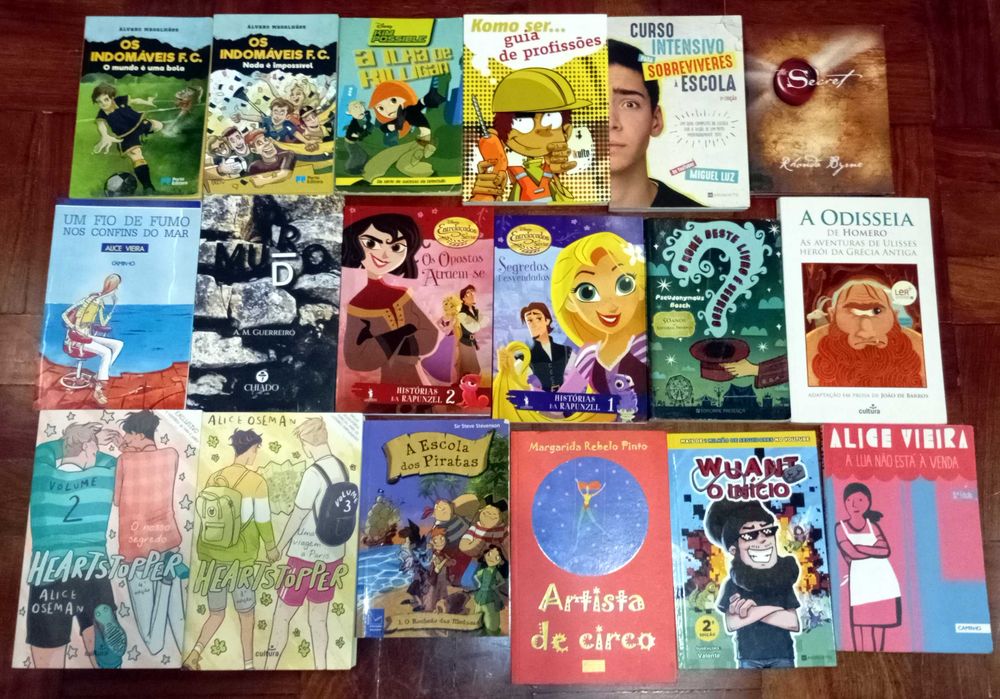 vários livros juvenis – Anúncio 1 (Preços na Descrição do Anúncio)