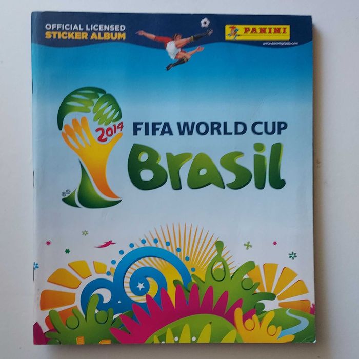 Caderneta cromos Panini - World Cup 2014 - Completa