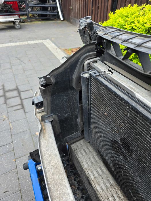 Pas przedni z chłodnicami wzmocnienie AUDI A6 C7 4G 11-14 3.0 TDI