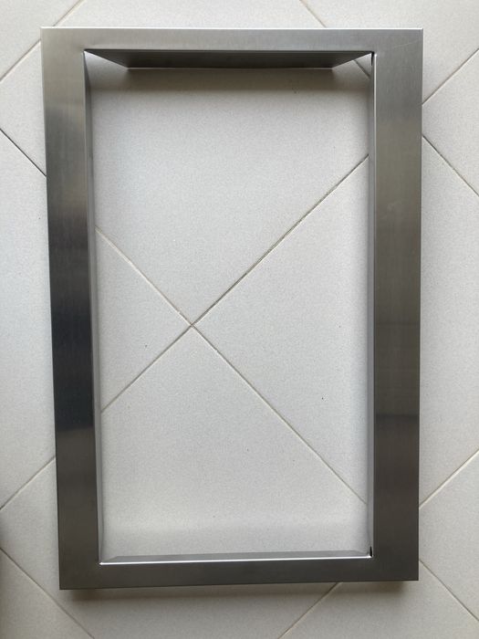 Aro inox para embutir microondas