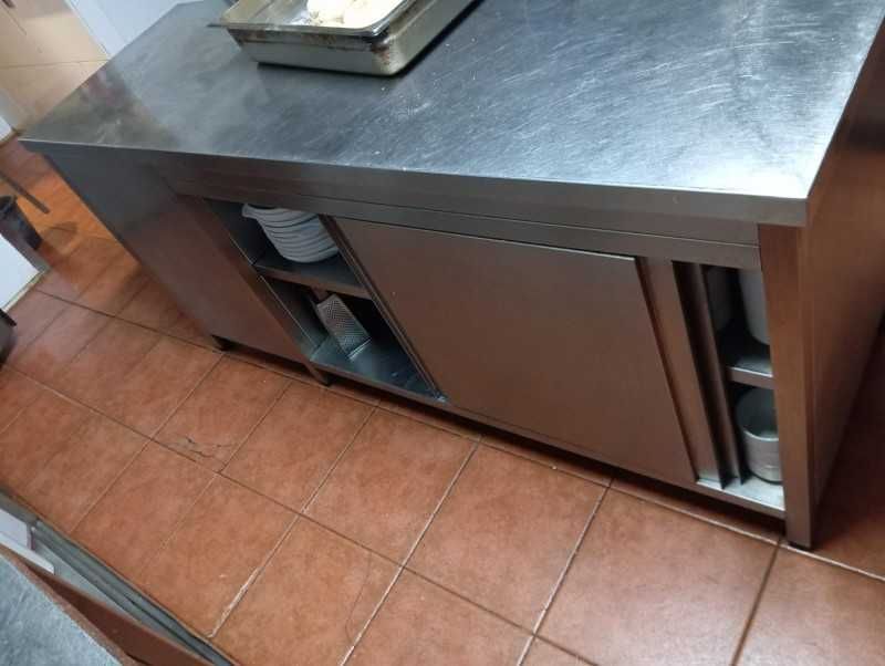Móvel Inox Suporte pratos