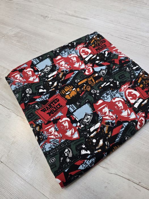 Dresówka, materiał do szycia. Graffiti 2