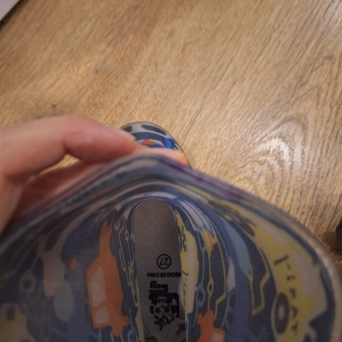 Galochas com luz 27 optimo estado