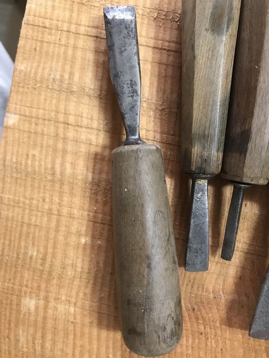 Conjunto de goivas para madeira