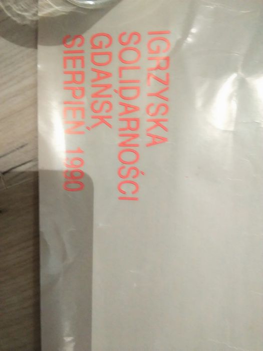 Plakat Igrzyska Solidarności 1990