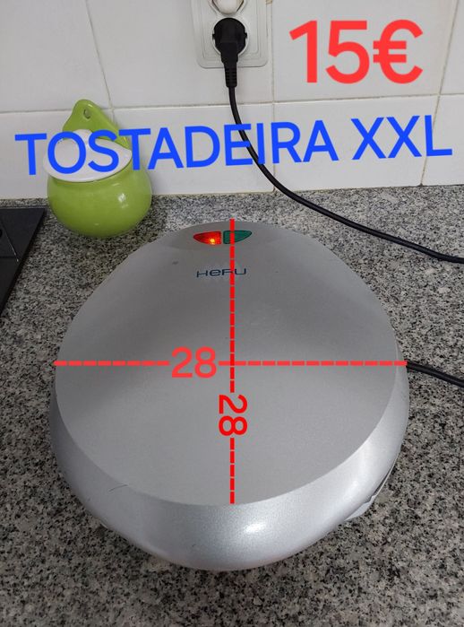 GRILL E TOSTADEIRA XL , FUNCIONA A 100%.Casa,Cozinha,Restauração,Café.