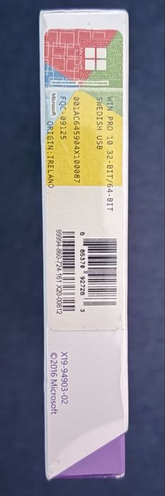 Ліцензійна Windows 10 Pro (Box/USB)