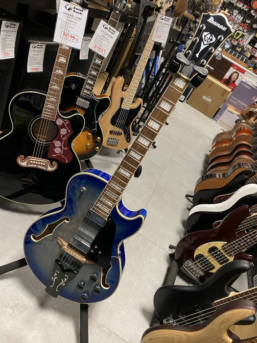 Ibanez GB10EM - gitara elektryczna Hollowbody + Pokrowiec