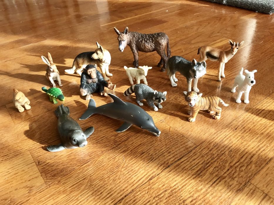 Bonecos: Animais da Schleich
