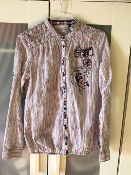 Bluzka Desigual z bawełny