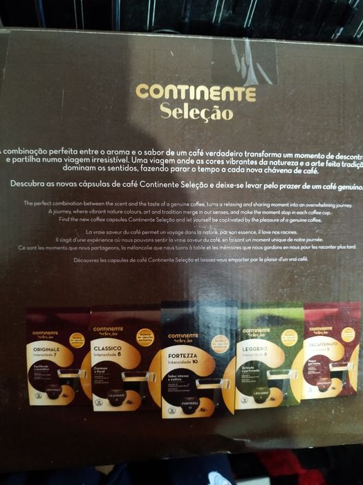 Máquina de café continente