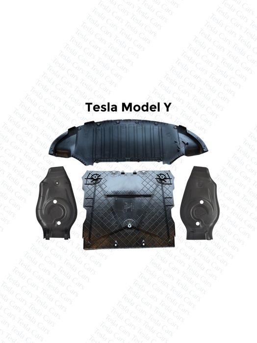 Захист бампера / Губа Tesla Model Y  захист мотора, важелів MY