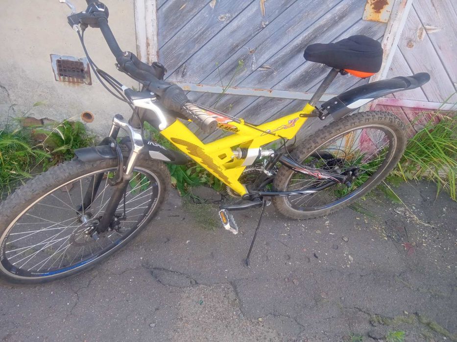 Велосипед двух підвіс