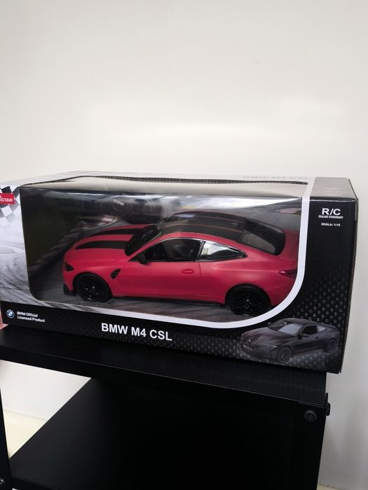 Rastar Samochód Auto Zdalnie Sterowane BMW M4 CSL 1:16 R/C 2,4Ghz Czer