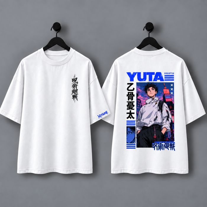 T-shirt oversize Kitsune | Coleção Jujutsu Kaisen