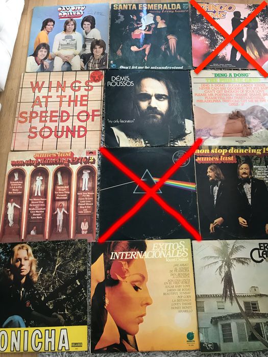 Discos de Vinil LP (álbuns originais)