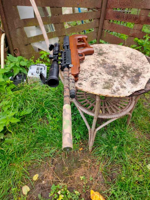 Глушители -4.5-5.6 кал разборные  на 7кам