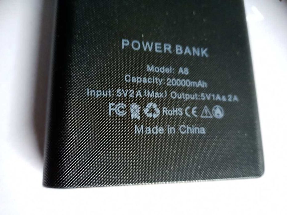Павербанк (блок живлення)  >20000 mAh