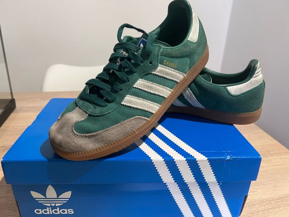 Sapatilhas Adidas Samba verdes originais 41/3